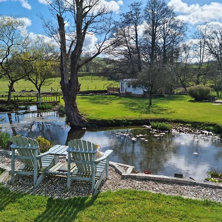 Hotel Riverside Cabin At Pen-Y-Bont Mill Oswestry Exterior foto